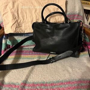 Rebecca Minkoff Large Black Shoulder/Crossbody/Hand Bag Purse